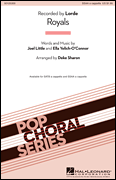 cover Royals SSAA choral sheet music cover
